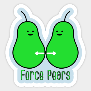 Force Pears Sticker